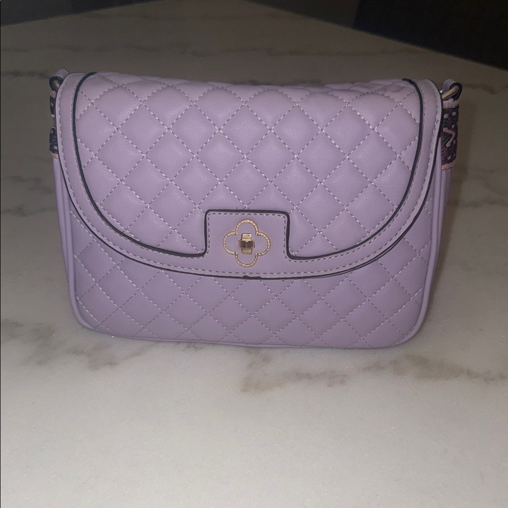 Lavender Quilted Women's Bag